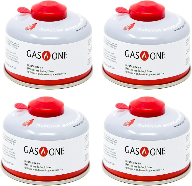 GasOne Isobutane Fuel 100g 4-Pack