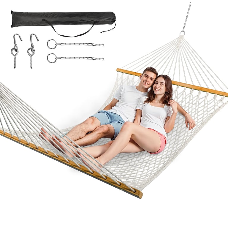 ANAGOO Handwoven Rope Hammock