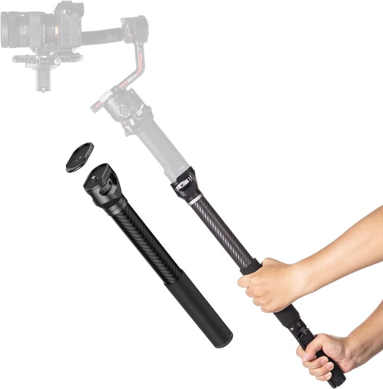 SmallRig Gimbal Extension Pole, 15''/37cm Carbon Fiber Gimbal Extension Arm