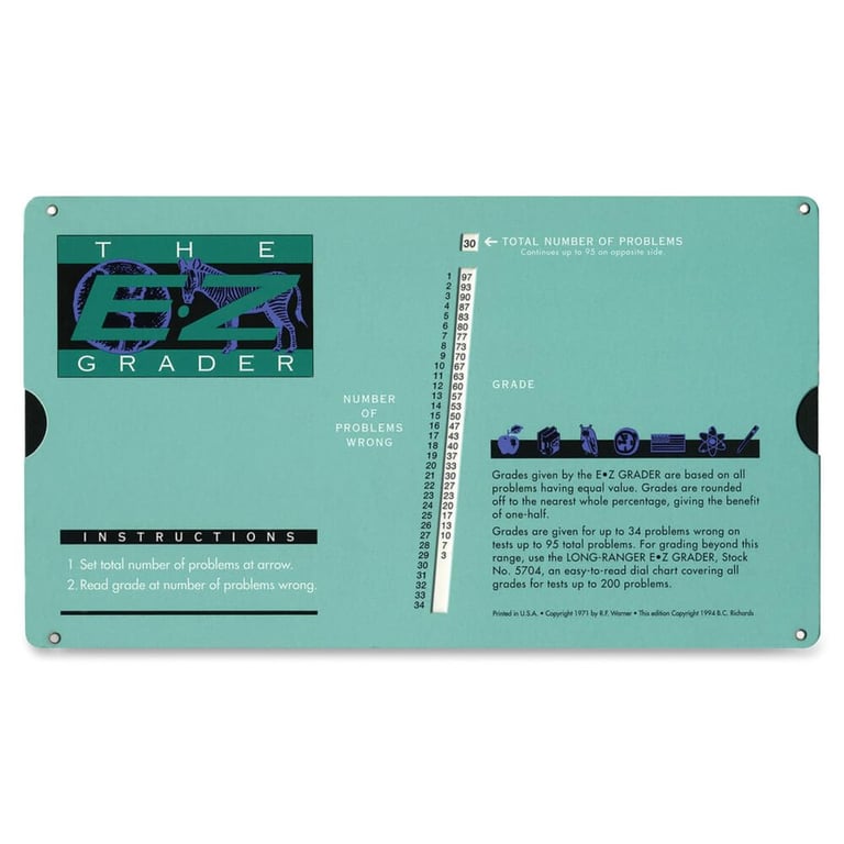 E-Z Grader Teacher's Aid
