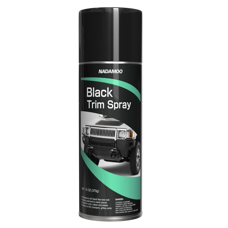 NADAMOO Black Trim Spray Paint