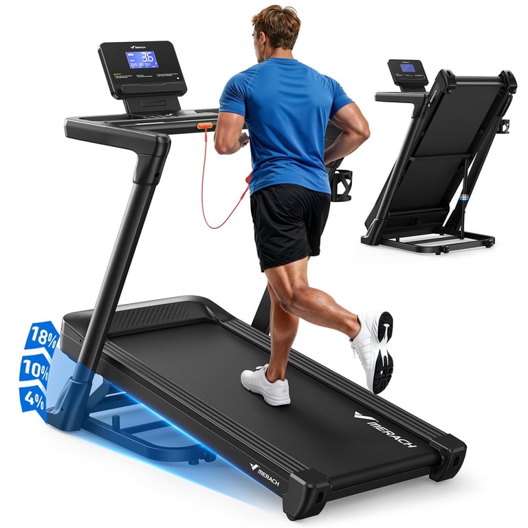 MERACH Foldable Home Treadmill