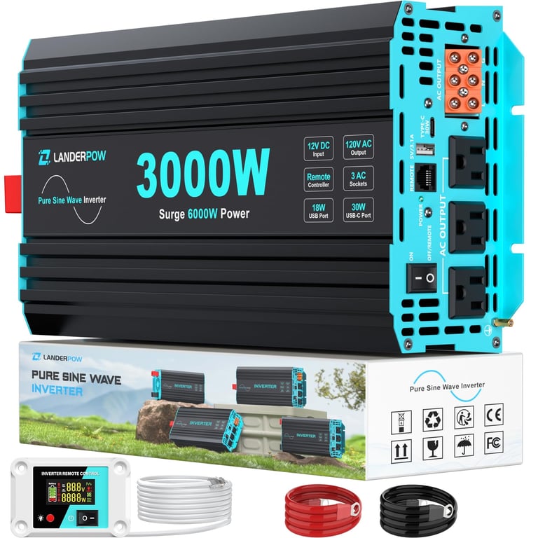LANDERPOW 3000W Inverter