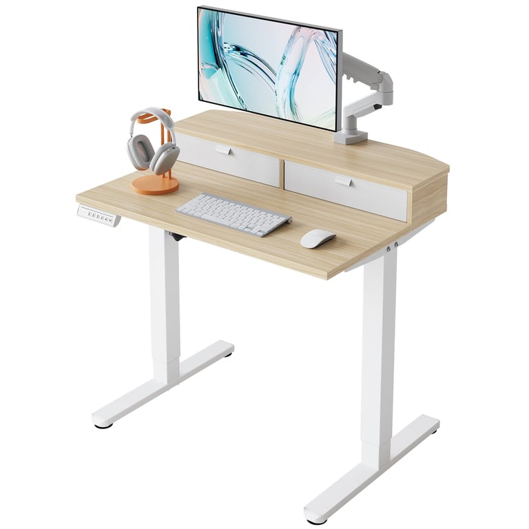 HUANUO Small Electric Standing Desk