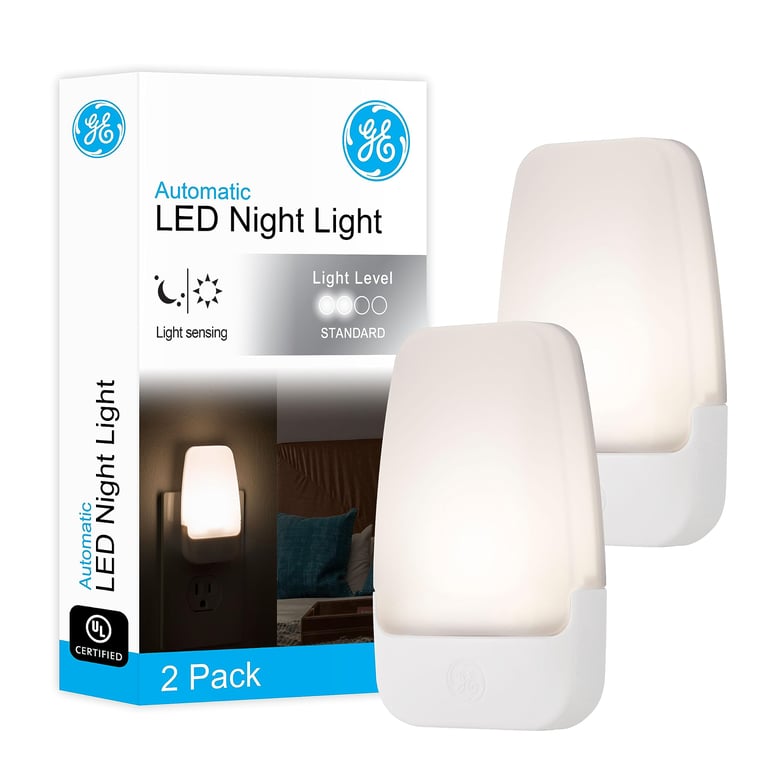 GE Dusk-to-Dawn Plug‑In Night Light