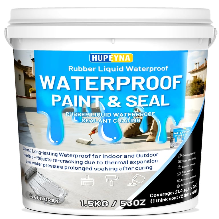 Hupeyna Rubber Waterproof Sealant Gray
