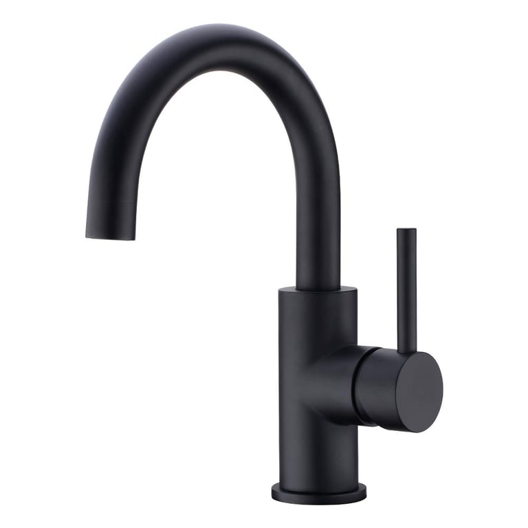 CREA Black Single Hole Faucet