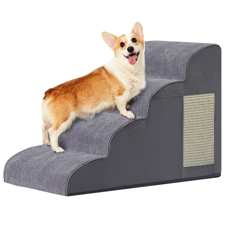 Ahpmeoa 4‑Step Dog Stairs