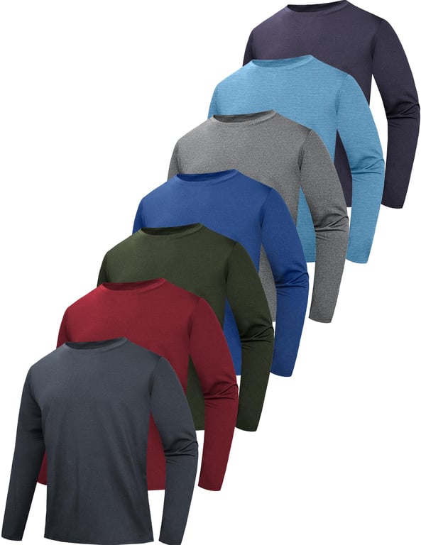 OYGSieg Men's Quick Dry Long Sleeve Shirt
