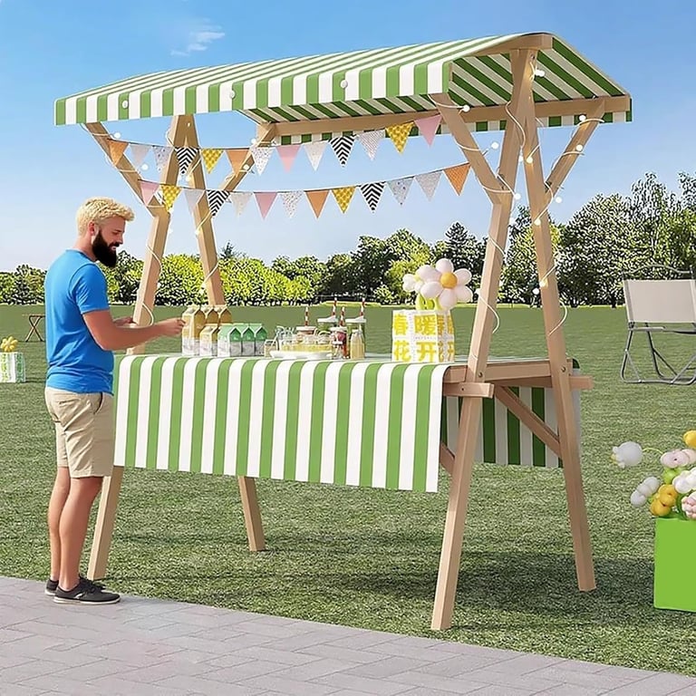 Harela Collapsible Market Stall Cart