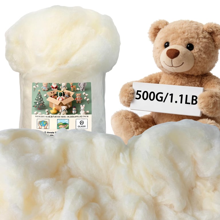 OLASIR Cotton‑Soy Stuffing