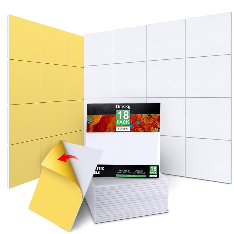 Dmsky Acoustic Panels 18‑Pack