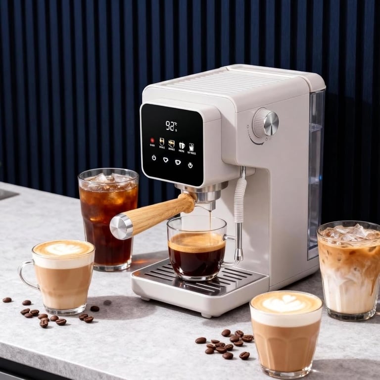 LoftyChef Touchscreen Espresso Machine