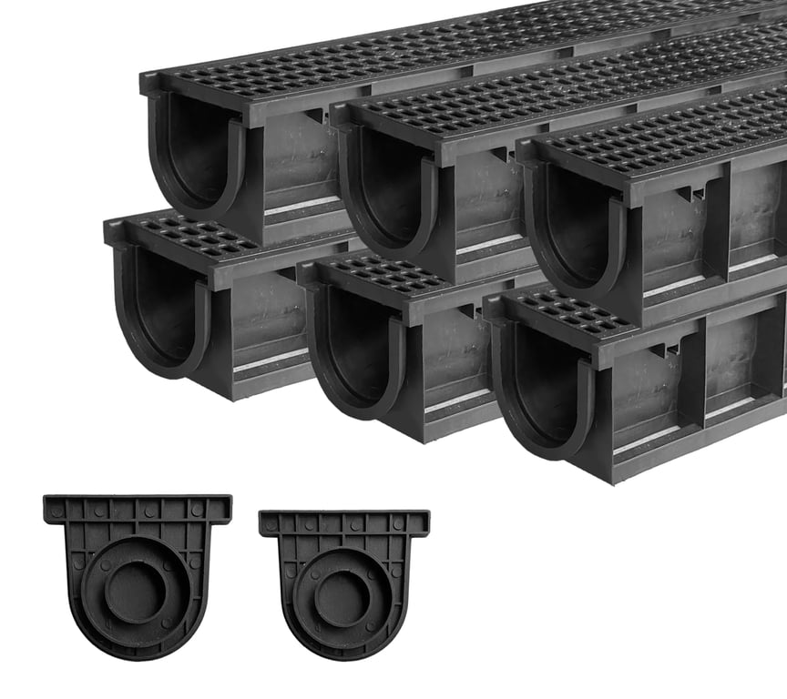 Natotela HDPE Trench Drain 6-Pack