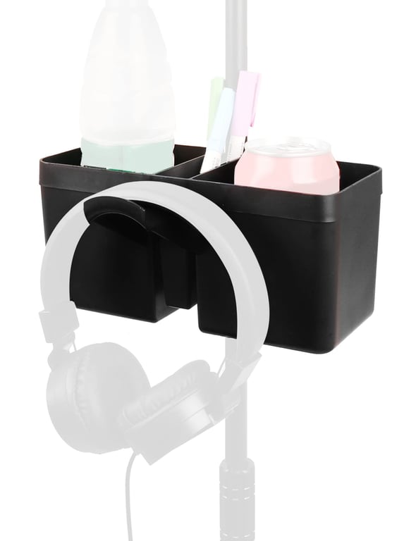 Mr.Power Dual Cup & Headphone Holder