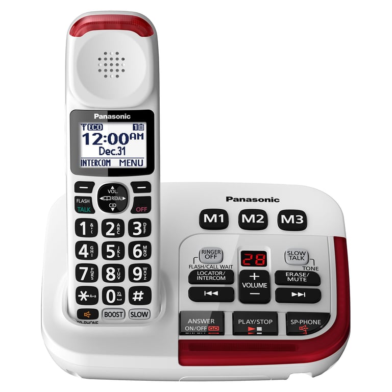 Panasonic Amplified Cordless Phone KX‑TGM420W