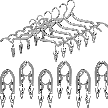 Travel Hangers with Clips