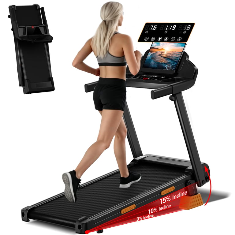 LONTEK 15% Incline Foldable