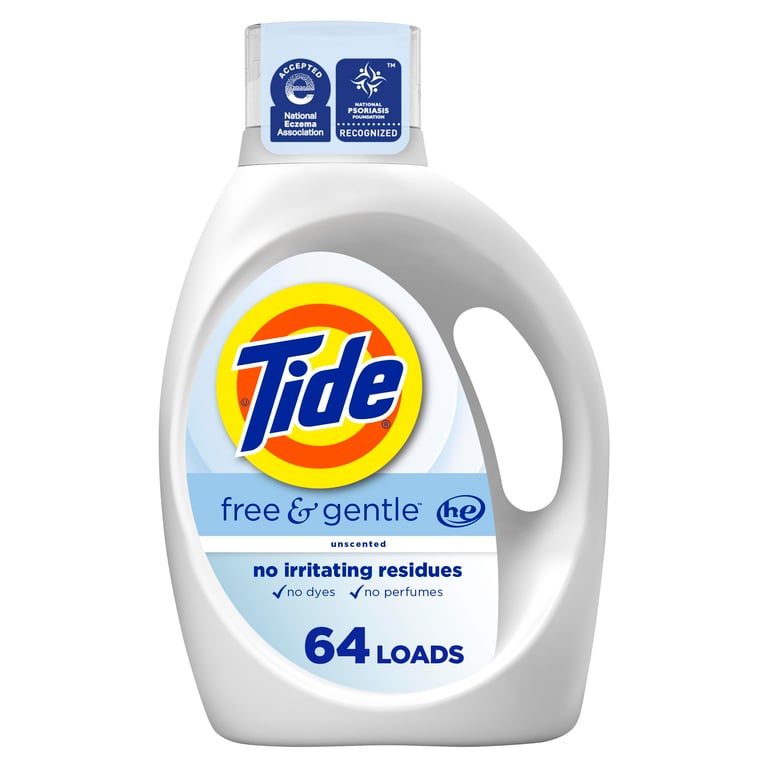 Tide Free & Gentle Liquid Detergent