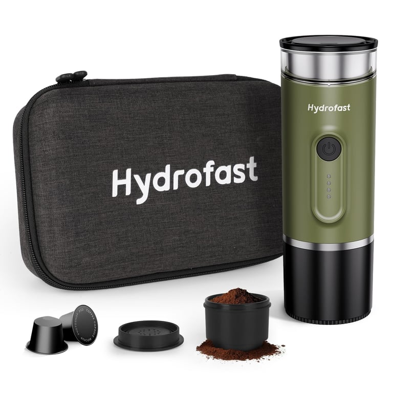 Hydrofast Portable Self‑Heating Espresso