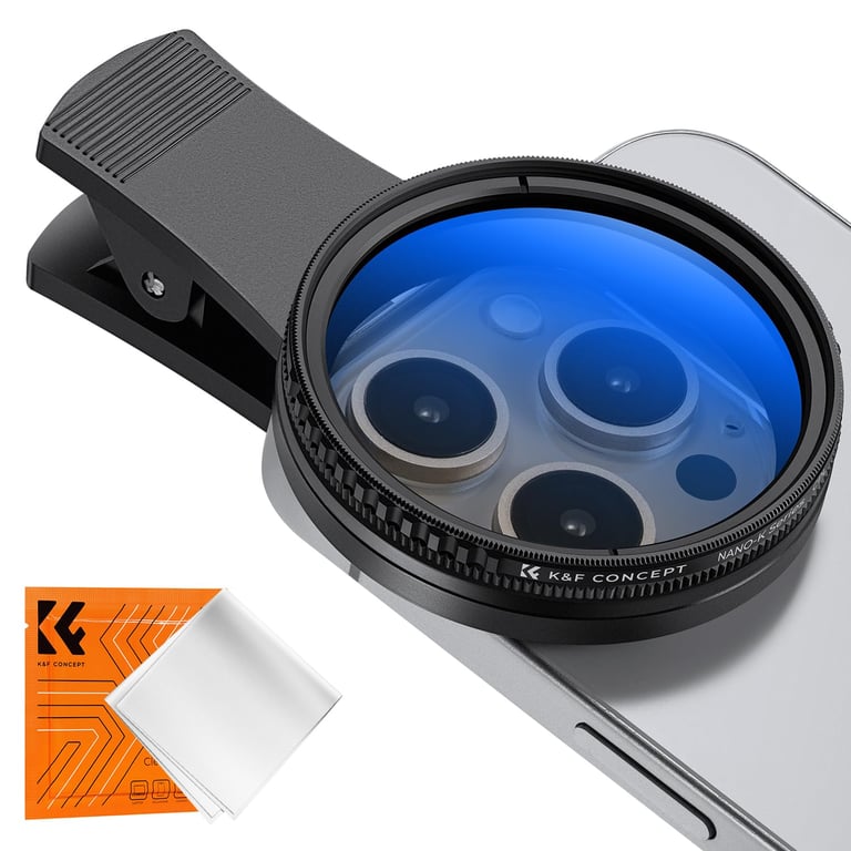 K&F CONCEPT Clip‑on CPL Kit