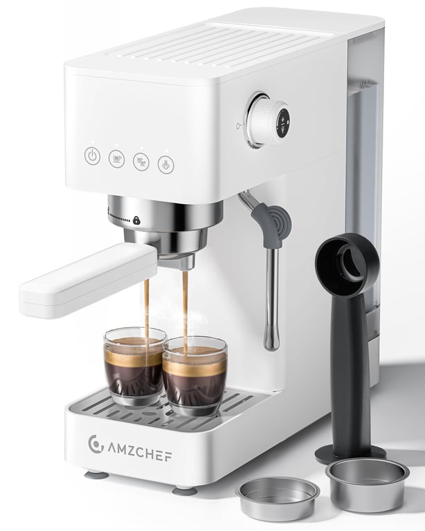 AMZCHEF 20‑Bar Espresso Maker