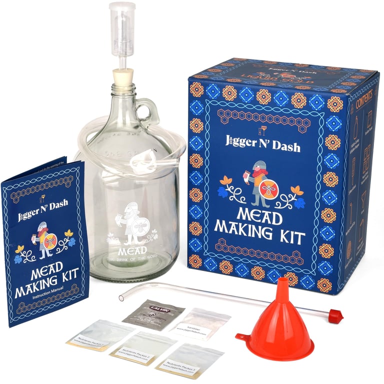 Jigger N' Dash 1 Gal Mead Kit