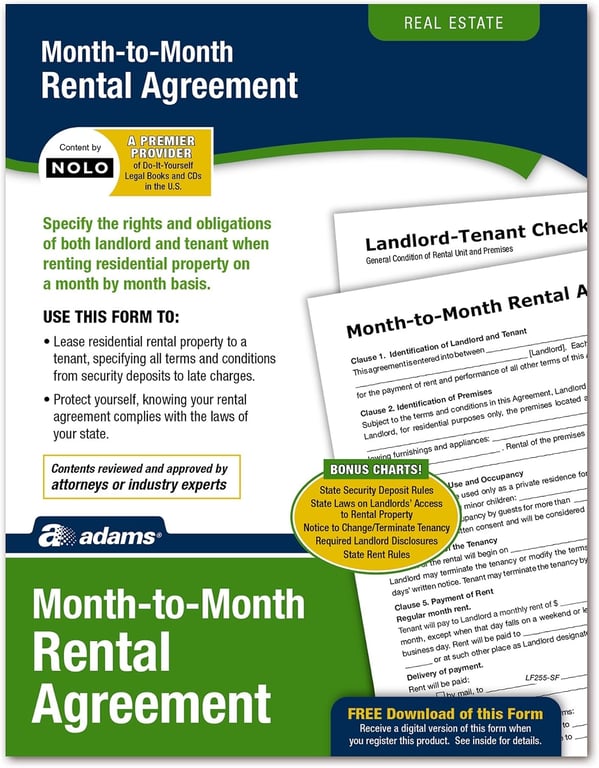 Adams Month-to-Month Lease Forms