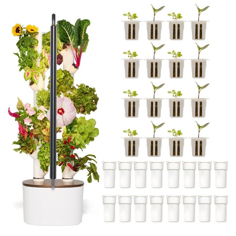 GARDYN Studio 2 16‑Plant Hydroponic Tower