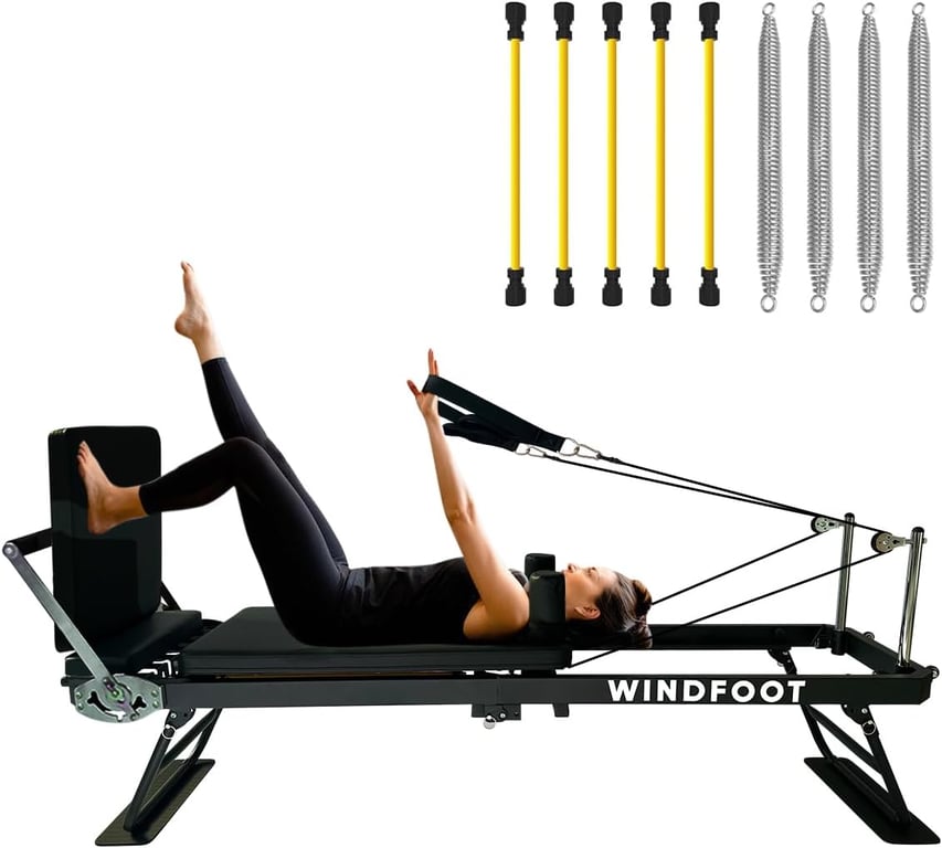 WINDFOOT Foldable Pilates Reformer