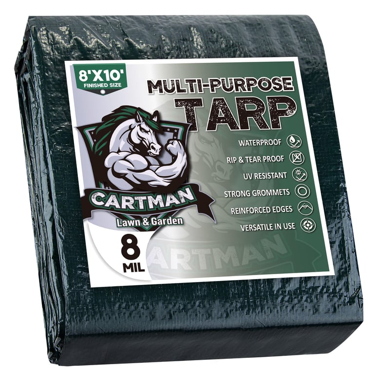 Cartman 8x10 Waterproof Tarp