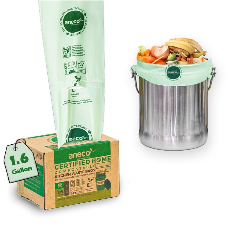 ANECO Home Compostable Trash Bags