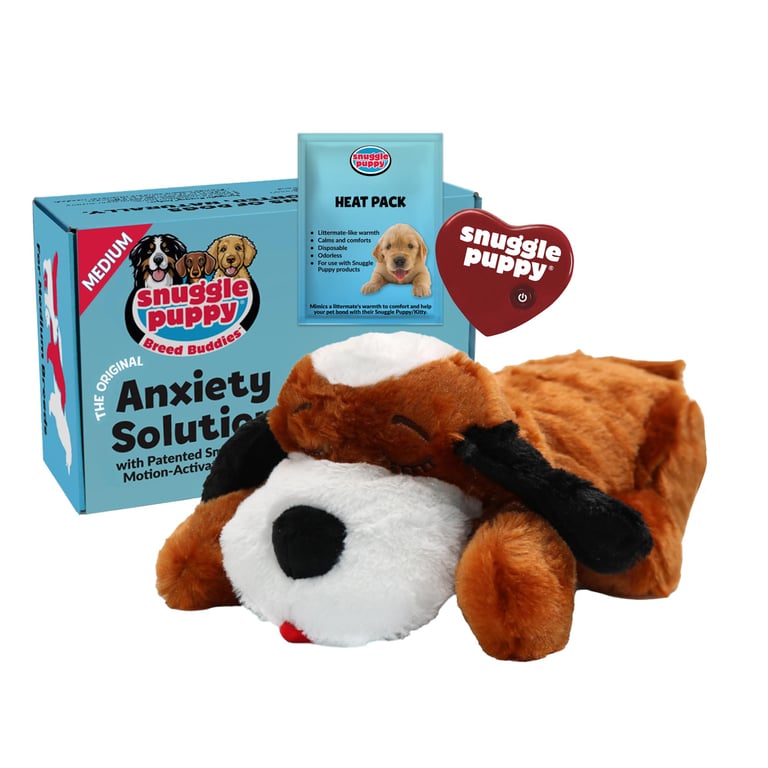Snuggle Puppy Heartbeat Toy