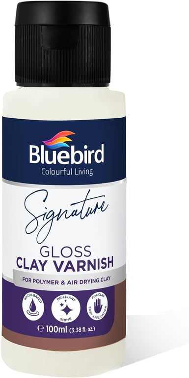 Bluebird Air Dry Clay Glaze