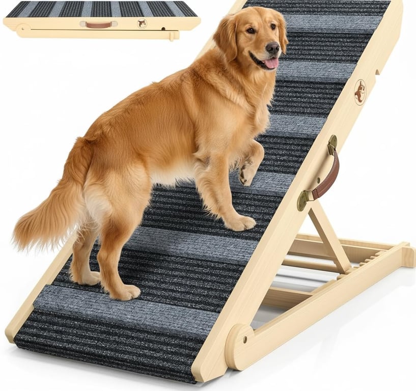 REONEY Adjustable Dog Ramp