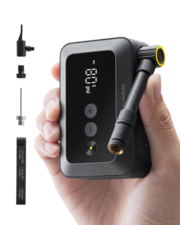 HOTO Mini Electric Bike Tire Pump