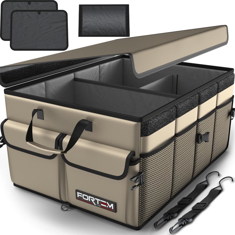 Fortem Foldable Car Trunk Organizer