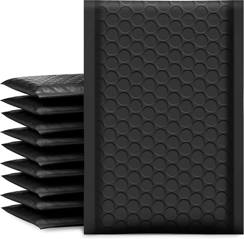 UCGOU Black Bubble Mailers