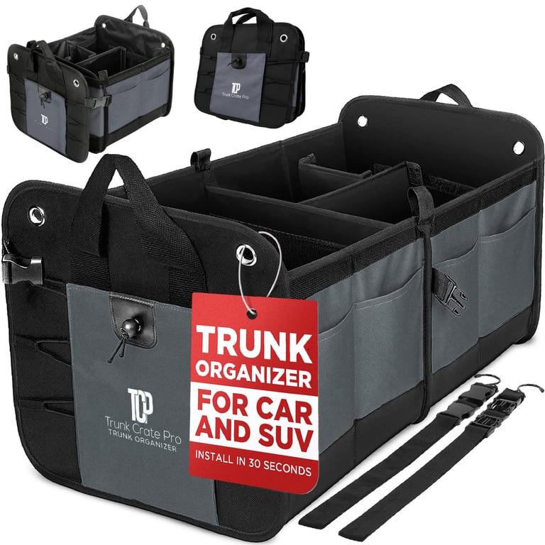 TRUNKCRATEPRO Adjustable Trunk Organizer