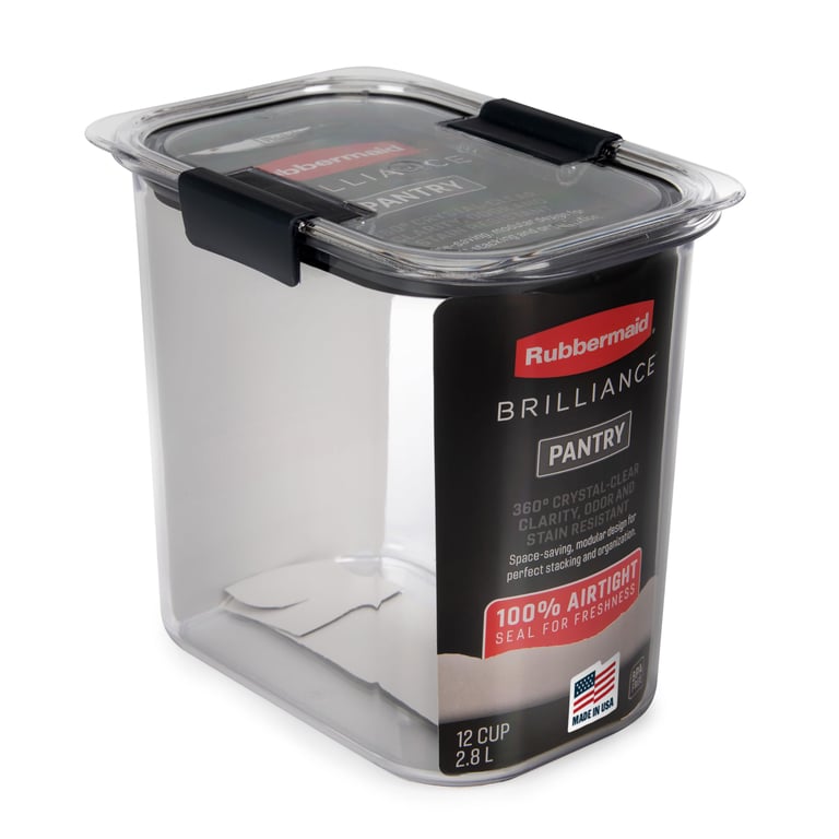 Rubbermaid Brilliance 12‑Cup Container