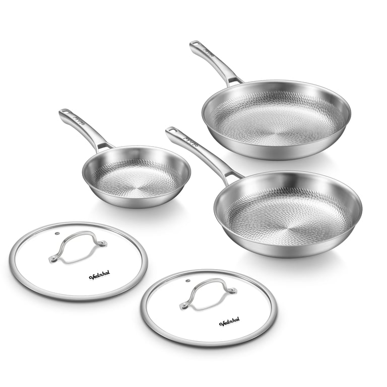 VEDNHOL Pure Titanium Pan Set