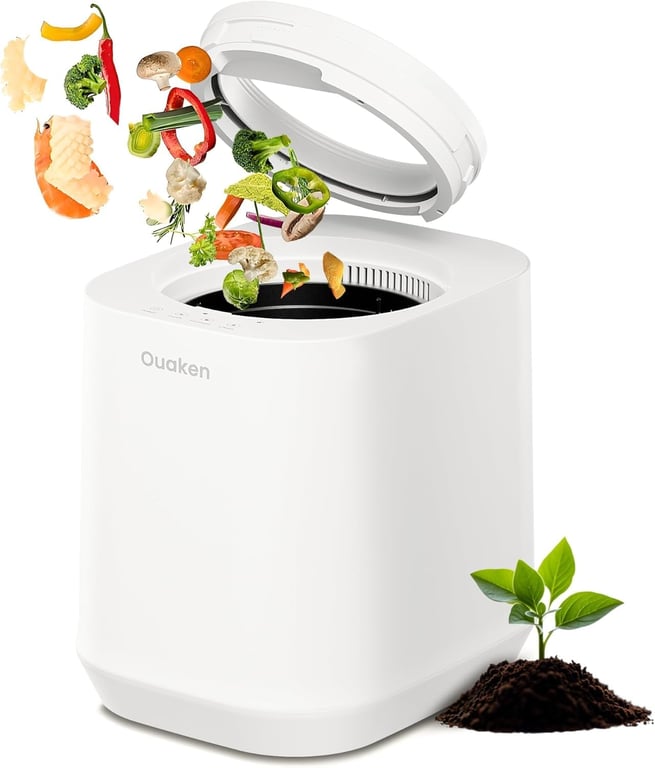 Ouaken 4L Electric Kitchen Composter
