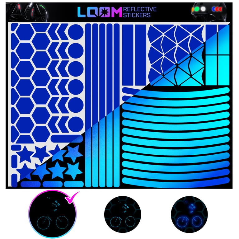 LOOM Reflective Stickers Mega Kit