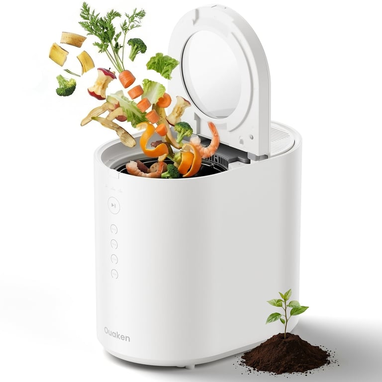Ouaken Electric Kitchen Composter