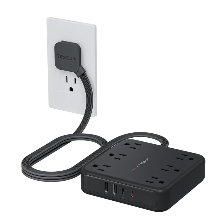 TESSAN 5ft Extension Cord