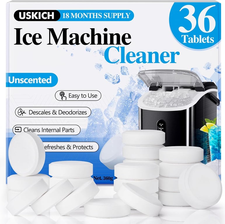USKICH Ice Maker Cleaner Tablets