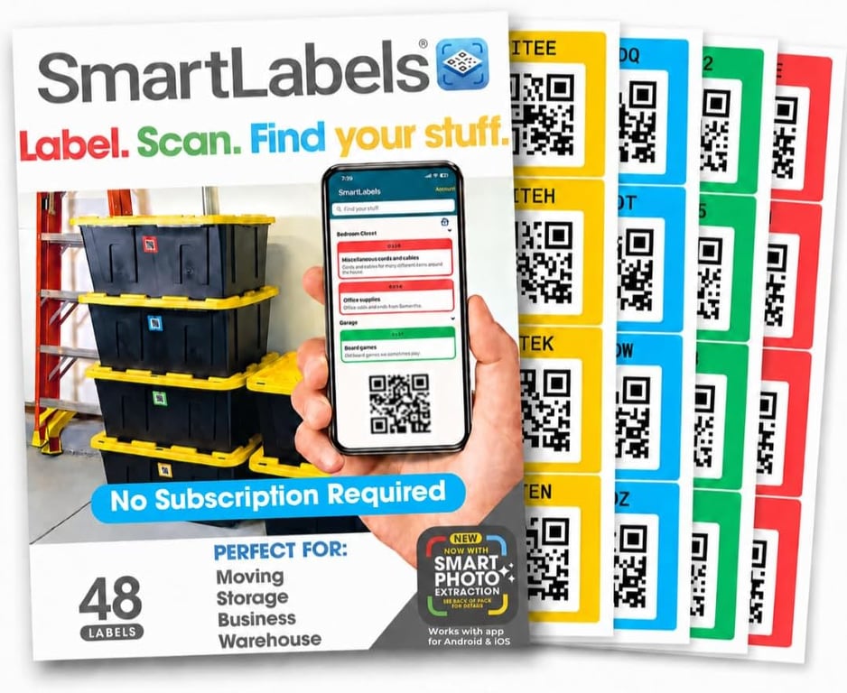 Smart Labels QR Stickers