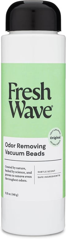 Fresh Wave Vacuum Beads for Vacuum, Carpet Deodorizer, 5.25 oz, 10-14 Uses