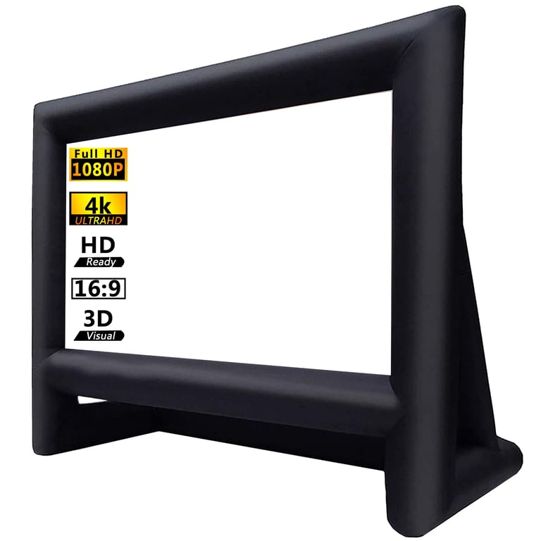 XHYCPY 16ft Inflatable Movie Screen