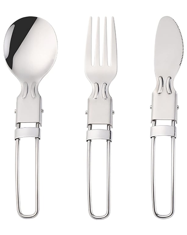 DZRZVD Camping Flatware Set